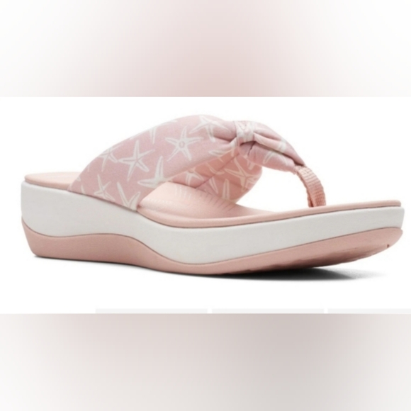 Clarks Women's Cloudsteppers Arla Glison Flip Flop  12M - Picture 1 of 3